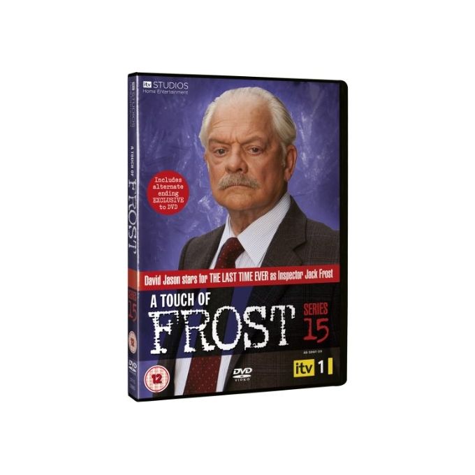 DVD A Touch Of Frost Series 15 Edizione Regno Unito Immersiva Collezione Completa per Appassionati di Televisione
