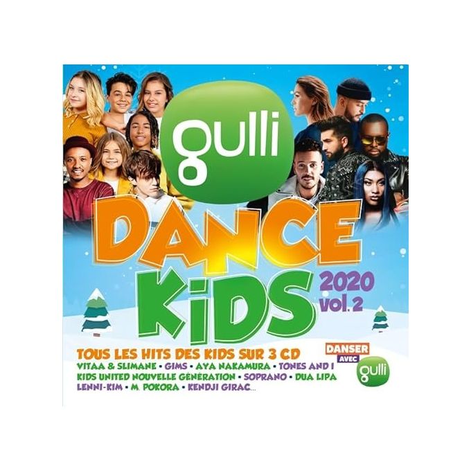 CD Gulli Dance Kids 2020 Volume 2 DVD per intrattenimento musicale e divertimento per bambini