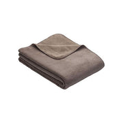 IBENA 2340-397 Sorrento Doubleface Plaid 58% Cotone 35% Acrilico 7% Poliestere colore Espresso-Marrone Chiaro
