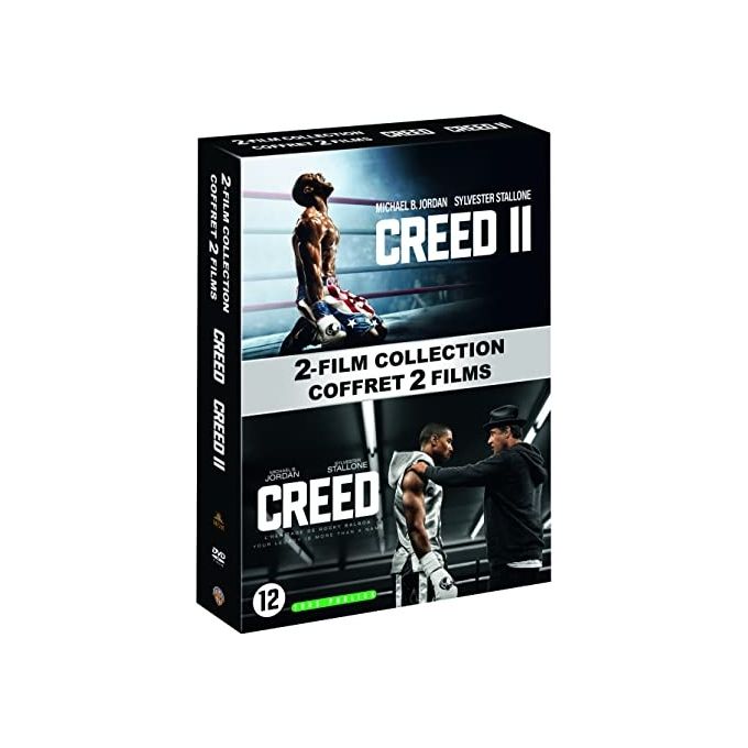Warner Bros 220968 Cofanetto DVD Creed e Creed II Collezione 2 Film Michael B. Jordan Sylvester Stallone 253 min
