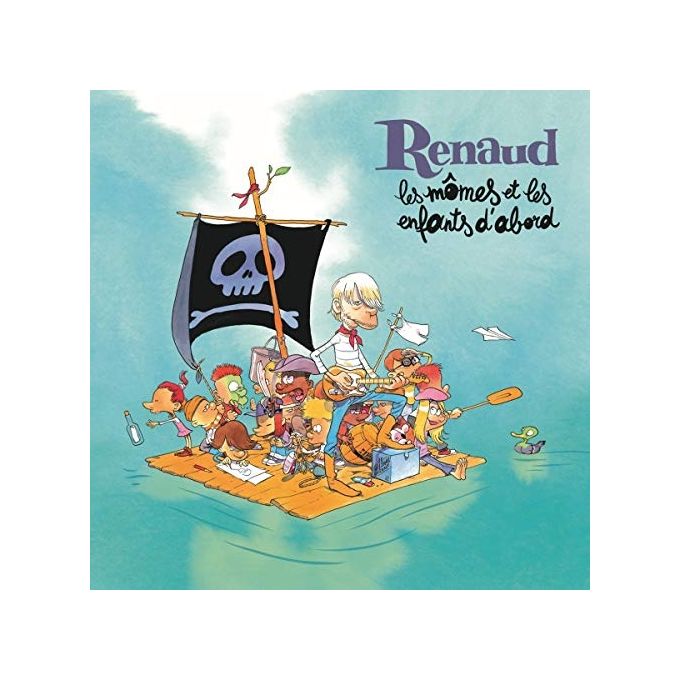 Renaud Les Mômes Et Les Enfants D'Abord CD Chanson Edizione Limitata Booklet 56 Pagine 1 Disco