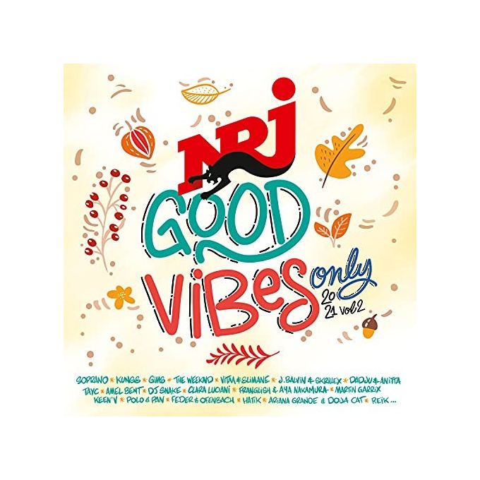 Nrj Good Vibes Only 2021 Volume 2 CD Raccolta musicale per momenti di puro svago e festa offre una selezione di brani accattivanti e coinvolgenti