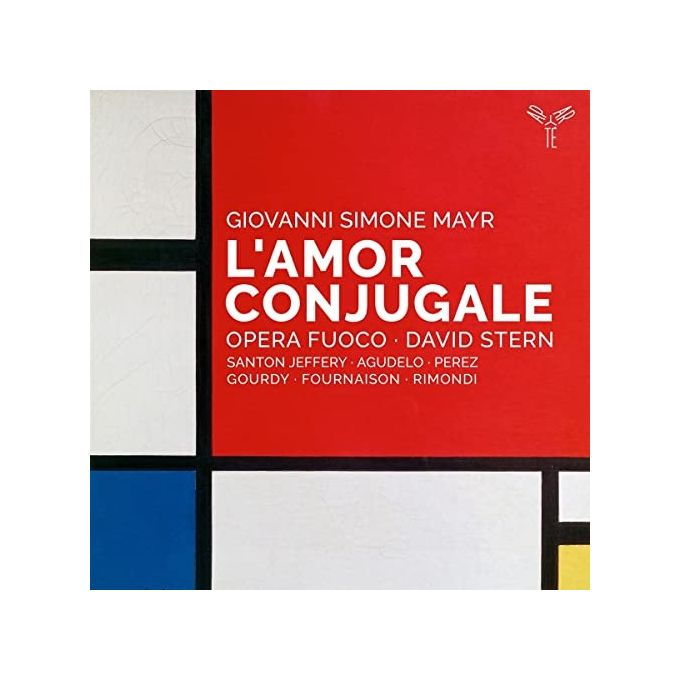 Aparté AP267 Giovanni Simone Mayr L'Amor Conjugale Opera Lirica 2 CD Digipack Opera Fuoco David Stern