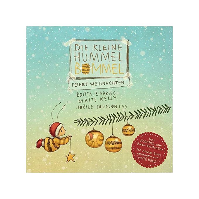 Karussell Die Kleine Hummel Bommel Feiert Weihnachten CD Audio Hörspiel Bambini Serie 3 Lingua Tedesco 27 min