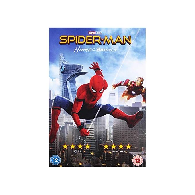 Spider-Man DVD Homecoming UK Import Un Film Avvincente DallUniverso Marvel Con Personaggi Iconici e Azione Senza Sosta