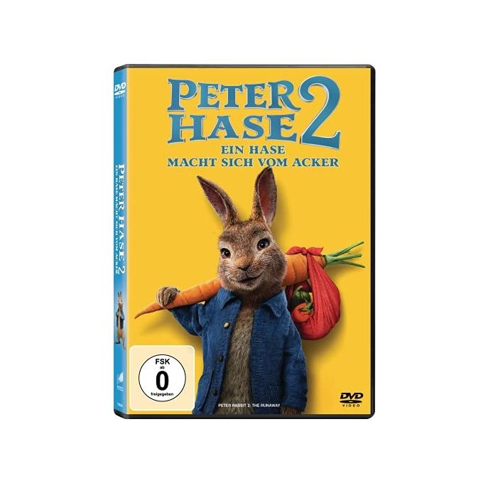 Sony Pictures LGJ-HBLJ-DIZ1 Peter Rabbit 2 The Runaway DVD Film Animazione Avventura Commedia Will Gluck 90 min Audio Dolby 5.1