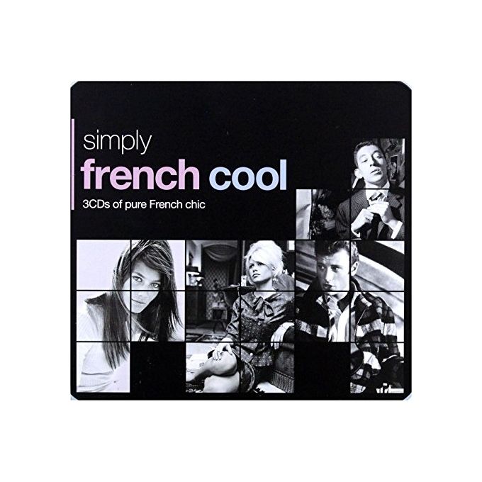 Union Square Music SIMPTNCD012 Simply French Cool Compilation CD 3 Dischi 60 Tracce Chanson Francese