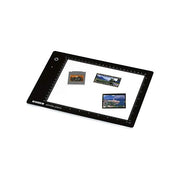 Kaiser 2453 Slimlite Plano Tavolo Luminoso LED 22x16 cm 5000K CRI 88 23 LED Dimmerabile Batteria Litio