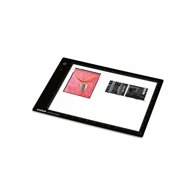 Kaiser 202454 Slimlite Plano Tavolo Luminoso LED 32x22,8 cm 5000K CRI 88 Dimmerabile Batteria Integrata