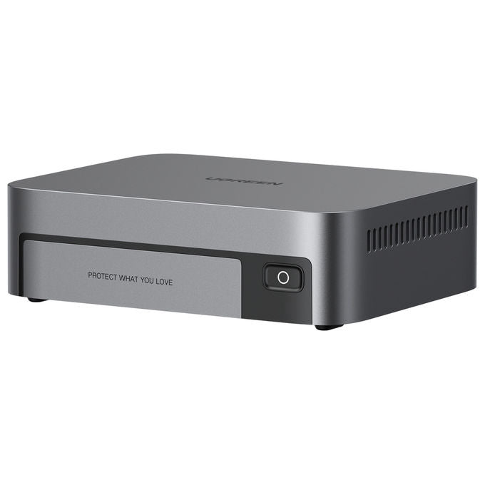 Ugreen 25892B DXP480T Plus NAS Intel Core i5 8 GB DDR5 4x M.2 NVMe RAID 128 GB Flash colore Grigio