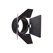 Elinchrom 693373 OCF Barndoors Set di 4 Alette in Alluminio per Controllo Luce Compatibile con Flash Elinchrom e Profoto OCF colore Nero opaco