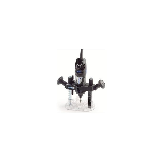 Dremel 26150335JA Attrezzatura per fresare a tuffo Adatto per modelli 300 395 398 400 e 4000 Lunghezza di lavoro 70 mm colore Nero