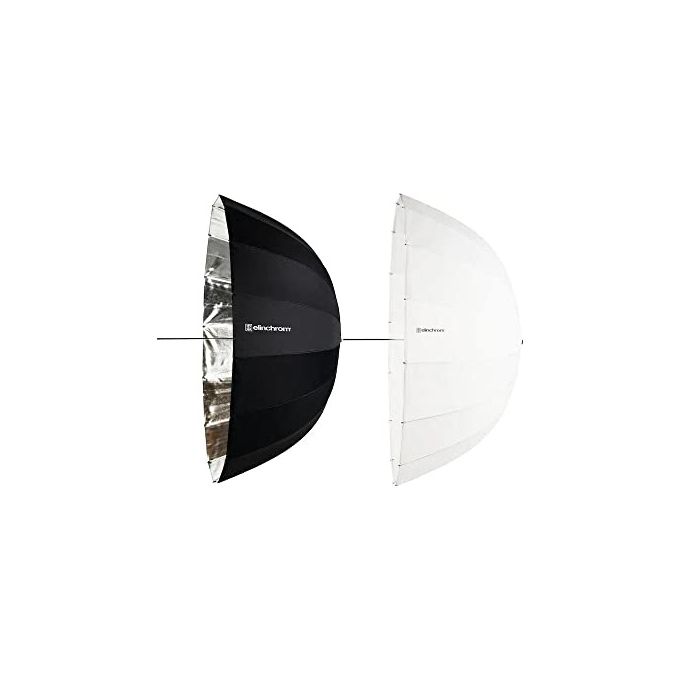 Elinchrom EL26363 Kit Ombrello Ritratto 105 cm Deep Silver e Traslucido colore Argento e Traslucido