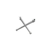 USAG 272 CA Chiave a croce per dadi ruote veicoli industriali 3 bocche esagonali 24x27x32x3-4'' quadro maschio 3-4'' intercambiabile colore Nero