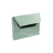 BLINKY 27376-10 City Cestino per Pubblicita' in Acciaio Inox con Apertura a Tetto Bascolante colore Inox
