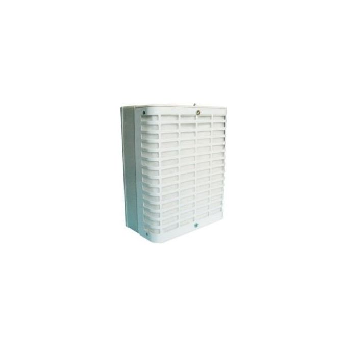 LMT 27570-10 Lux S80 Elettroaspiratore a Muro Diametro 150 mm Potenza 70 W 240 V Portata 200 mc-h colore Bianco