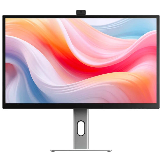 Alogic 27C4KPDW Clarity Pro Monitor 27'' 4K UHD IPS 400 cd-m² 65W PD Webcam 8MP colore Nero Argento