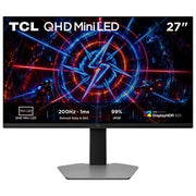 TCL 27P2A P2 Monitor PC 27'' QHD 2560x1440 Pixel 200Hz IPS Mini LED Grigio