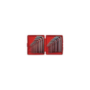 Usag U02800481 280 MP-S24 Serie di 24 Chiavi a Brugola in Acciaio Cromo Vanadio da 2 mm a 10 mm con Astuccio