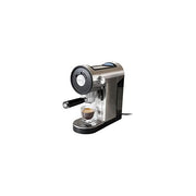 Unold 28636 Piccopresso Macchina da caffe' Espresso 0,9 L 20 bar 1360 W con Montalatte e Funzione Acqua Calda colore Acciaio inox-Nero