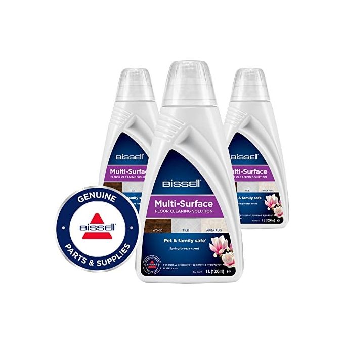 Bissell 2885 Formula Detergente Multisuperficie Value Pack 3x1 L CrossWave SpinWave pavimenti duri e tappeti