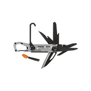 Gerber 30-001741 Stakeout Multitool 11 Funzioni con Lama in Acciaio Inossidabile e Frame Lock colore Argento
