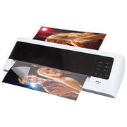 Olympia 3012 A 3024 Laminatrice a freddo-caldo 33 cm 400 mm-min 2 rulli 80-175 µm colore Nero Bianco