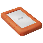 LaCie 301558 Rugged Mini Disco Rigido Esterno 1 TB 5400 Giri-min USB 3.2 Gen 1 Micro-USB B colore Arancione Argento