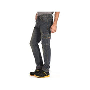 Rica Lewis 5429990 Jobdy Pantaloni da Lavoro Jeans Multitasche 98% Cotone 2% Elastan Fibreflex Taglia 52 colore Blu