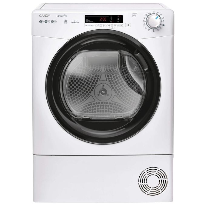 Candy CSO EH9N2DBE-S Smart Pro Asciugatrice 9 Kg Classe D Cicli Rapidi sotto 90 Minuti (60x60x85 cm) colore Bianco