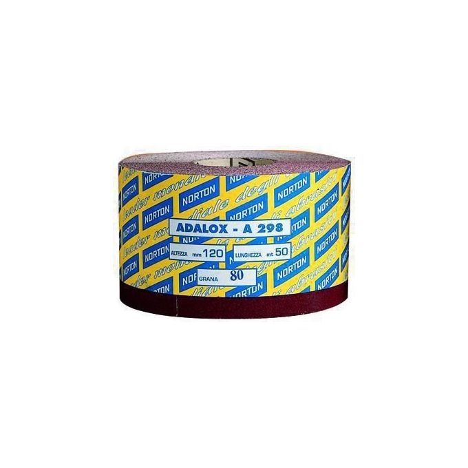 Norton 3185015 A298 Carta Abrasiva Spaziata Universale 115 mm 50 m Grana 150 colore Universale