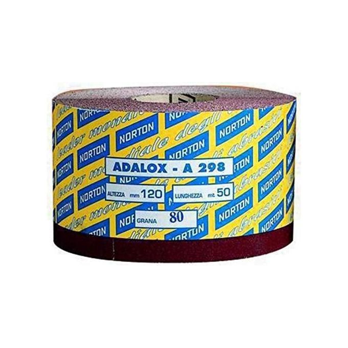 Norton 3185022 A298 Carta Spaziata Universale 115 mm 220 gr 50 mt colore Universale