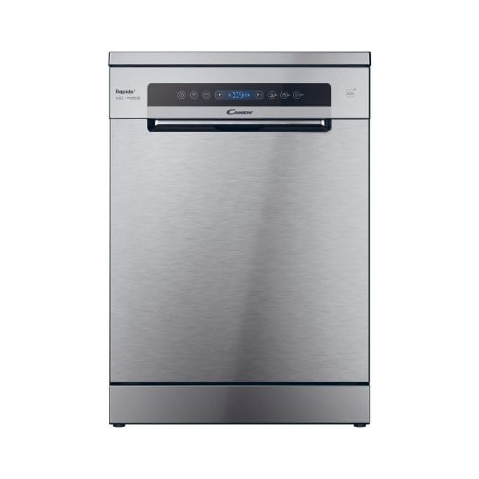 Candy CF 3C7F0X Rapido Lavastoviglie Libera Installazione 13 coperti Classe C 47 dB Wi-Fi Bluetooth (85x60x60 cm) colore Inox