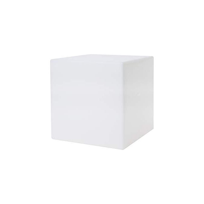 8 seasons 32445S Shining Cube Lampada LED Solare per Interno Esterno IP44 Luce Calda 3000 K 410 lumen colore Bianco