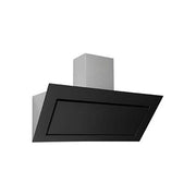 Silverline 3265 B.9 Cappa Aspirante a Parete 90 cm Vetro Temperato Inox Nero colore Nero