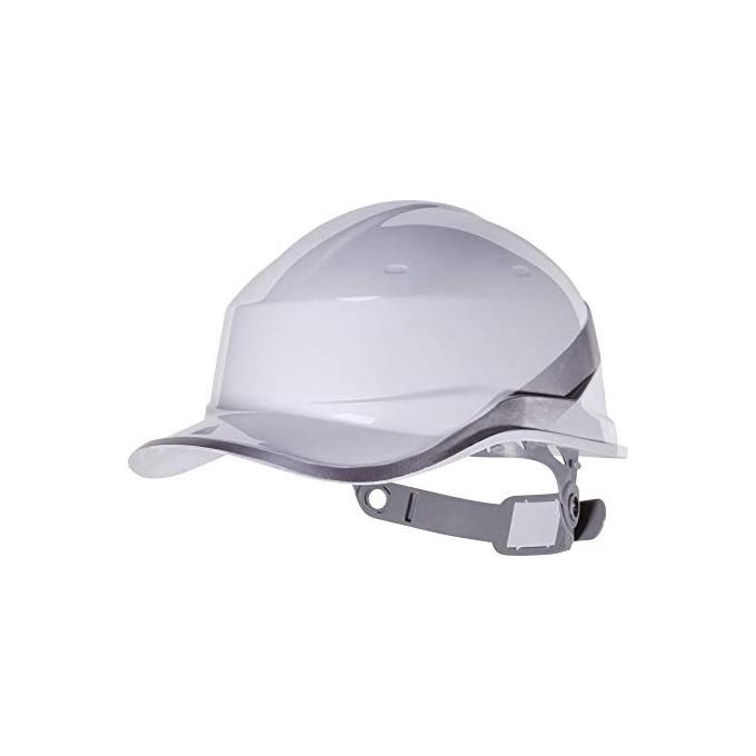 Deltaplus DIAM5BCFL Diamond V Elmetto di Sicurezza ABS Regolabile 53-63 cm EN397 isolamento 1000V colore Bianco