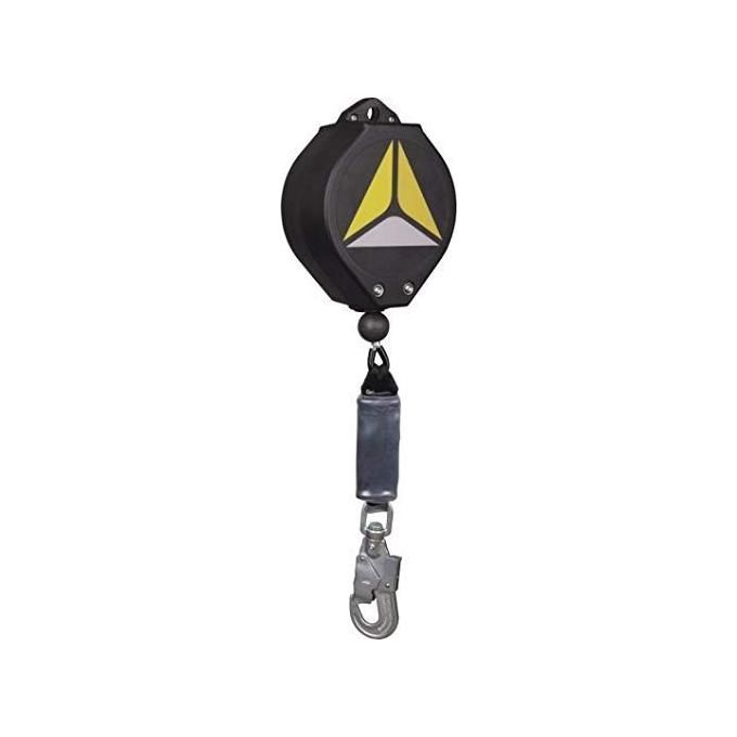 Vigor-blinky AN10010T Maxibloc Dispositivo Anticaduta Retrattile 10 m Cavo Acciaio 4 mm 150 Kg colore Nero
