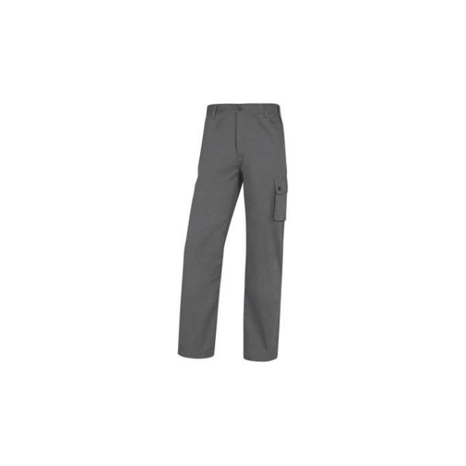 Delta Plus PALIGPAGRTM Palaos Pantaloni da Lavoro 100% Cotone 200 g-m² 5 Tasche colore Grigio