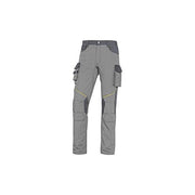 Deltaplus MCPA2GRPT Mach Corporate Pantaloni da Lavoro Ripstop 65% poliestere 35% cotone 260 g-m2 15 tasche colore Grigio chiaro Grigio scuro
