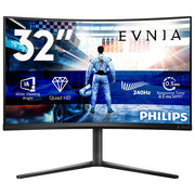 Philips 32M2C5500W-00 Evnia 5000 Monitor PC 32'' 2560 x 1440 Pixel 240 Hz HDR400 FreeSync Premium Pro colore Nero
