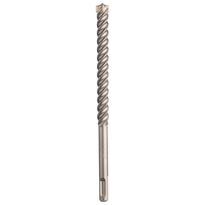 Diager DI-112D12L0460 4G4 Punta per calcestruzzo SDS+ 4 taglienti Diametro 12 mm Lunghezza Totale 460 mm Lunghezza di Lavoro 400 mm colore Nero