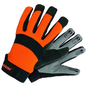 Rostaing OPTIPRO-IT09 Optipro Guanti da Lavoro Antivibrazioni Taglia 9 Palmo in Schiuma Chiusura Velcro colore Arancione Nero Grigio