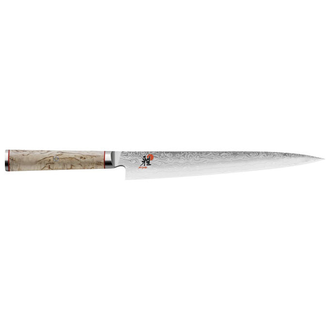 ZWILLING 34378-241 Miyabi 5000 MCD Coltello Sujihiki Lama 24 cm Acciaio MC63 Manico Legno colore Grigio