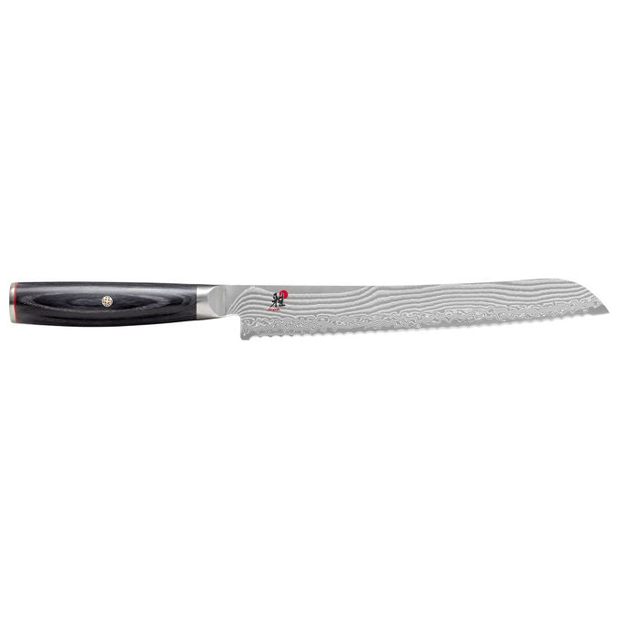 Miyabi 34686-241 Miyabi 5000 FCD Coltello da pane 24 cm Acciaio FC61 colore Nero