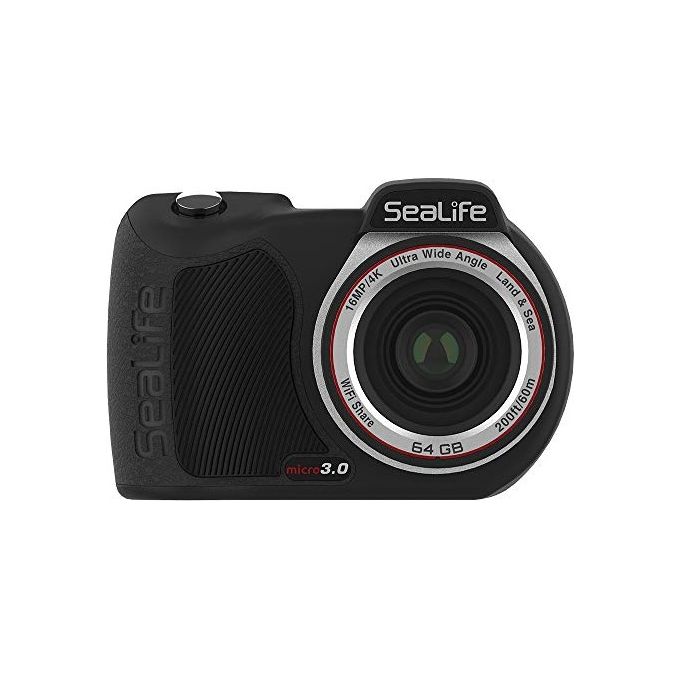 SeaLife SL550 Micro 3.0 Fotocamera subacquea digitale 16 MP 4K Wi-Fi impermeabile fino a 60 m 64 GB colore Nero