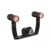 SeaLife SL553 Micro 3.0 Pro Duo 5000 Set Fotocamera Bridge Subacquea 16 Megapixel 4K Wi-Fi con Doppia Illuminazione 5000 Lumen colore Nero