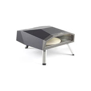 Ompagrill VESUVIO375 Forno a gas per pizza portatile 8 kW con piatto girevole in cordierite (55x71x37 cm) colore Nero