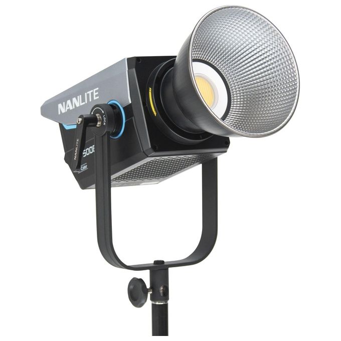 NANLITE 846505 Reportage- and Studio-Spotlight FC-500B Bi-Color LED 520 W 2700 - 6500 K 65640 lux colore Nero