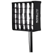 NANLITE SBPS60F Softbox pieghevole per PavoSlim 60B 60C con eggcrate e diffusori inclusi colore Nero