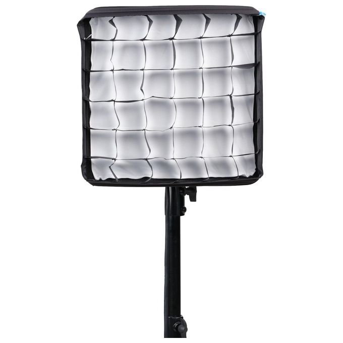 NANLITE SBPS60Q Softbox a sgancio rapido per PavoSlim 60B 60C con diffusori griglia eggcrate e borsa di trasporto colore Nero